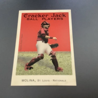 Topps Cracker Jack 2004 - Yadier Molina #204 RC Cardinals casi nuevo Foto 1 de 2
