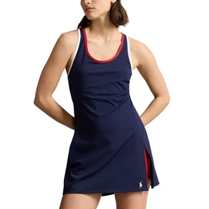 Polo Donna Ralph Lauren Navy Team USA 2024 Olimpiadi Estive Villagewear - Foto 1 di 2