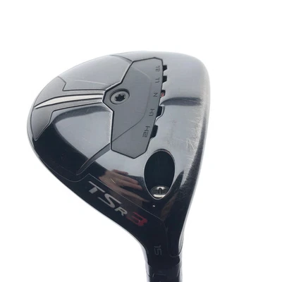 Used Titleist TSR 3 3 Fairway Wood / 15 Degrees / Stiff Flex - Image 1 of 4