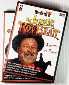Judge Roy Bean [DVDs 2006] 10 Episodes on 2 DVDs / 1955 Edgar Buchanan Western - Picture 1 of 1