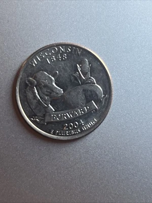 2004-d wisconsin extra leaf high quarter - Image 1 of 4