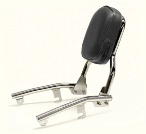 Spaan Chrome Steel Backrest Specific for Yamaha V-Max 1200 - Picture 1 of 1
