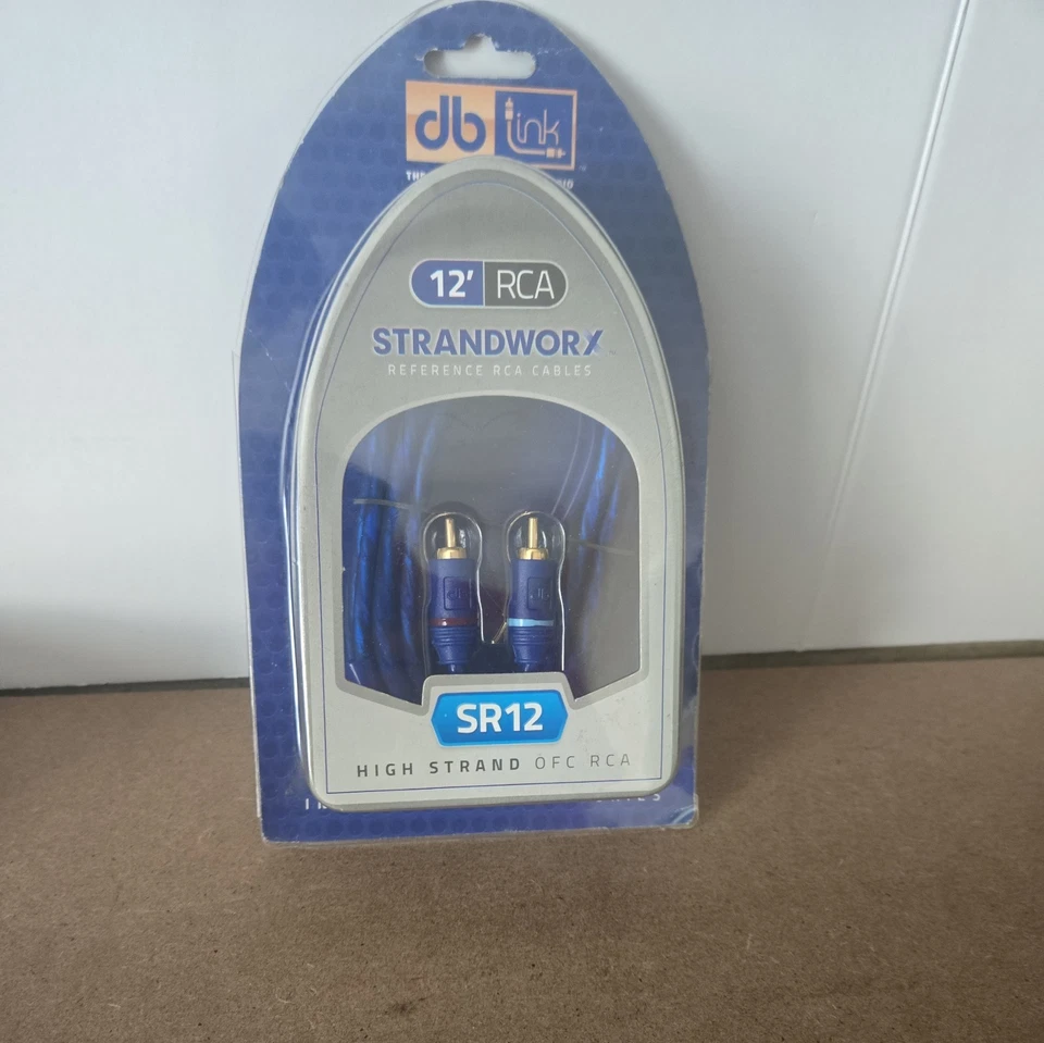 DB Link® High Strand OFC Strandworx® Series RCA Cable (12 Ft.) - Image 1 of 4