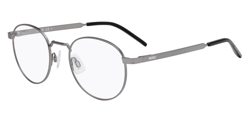 Hugo Boss 1035 Eyeglasses Semi Matte Dark Ruthenium Oval 51mm & Authentic