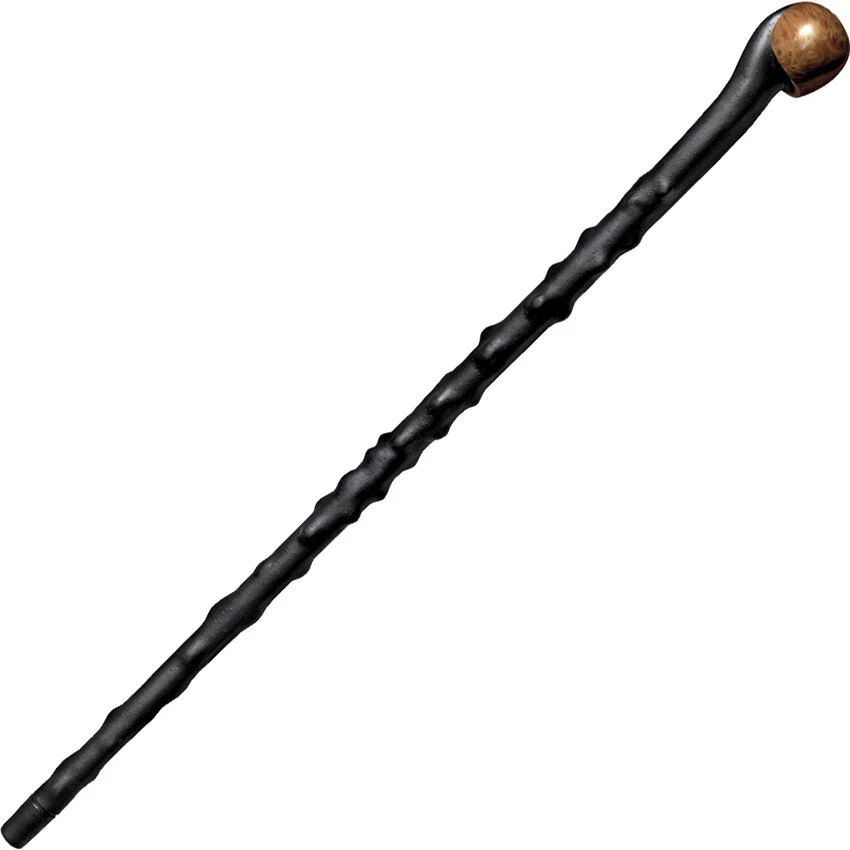 Cold Steel 37.5"  Irish Blackthorn Faux Wood Handle Black Walking Stick 91PBS - Image 1 of 1