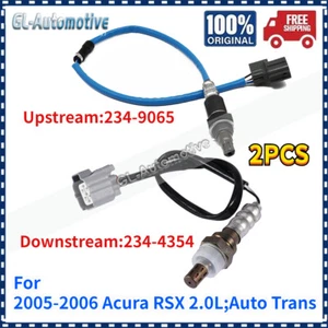 Set (2) Oxygen O2 Sensor For 05-06 Acura RSX 2.0L Auto Trans Up+Downstream - Bild 1 von 6