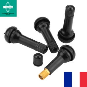 Voiture 4/8/40PCS TR414 Pneu Tubeless Valves Roue Caoutchouc Tige avec Capuchons - Picture 1 of 8