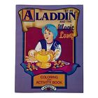 Aladdin and The Magic Lamp Coloring and Activity Book 1993 NOS Vintage