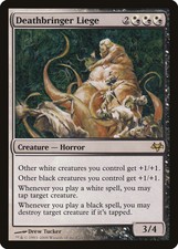 Deathbringer Liege Eventide PLD White Black Rare MAGIC MTG CARD ABUGames