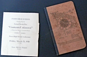 Libro orario settimanale vintage per operai appaltatori dipendenti usato #589 1/2 - Foto 1 di 5