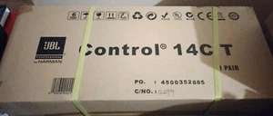 Pair JBL CONTROL 14C/T 4" 25w 70v In-Ceiling Speakers For Restaurant/Bar/Cafe - Picture 1 of 3
