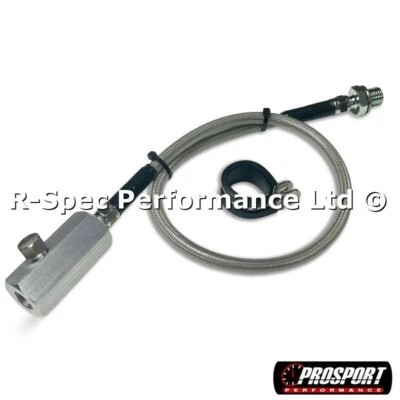 Adaptador remoto sensor manómetro aceite M10 x 1 mm - 1/8 NPT VW Audi VAG 1.8T Foto 1 de 3