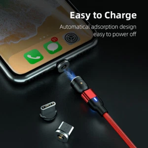 3 in 1 Magnetic Charger Cable Magnetic Cable USB Cable for iPhone A15 - Picture 1 of 17