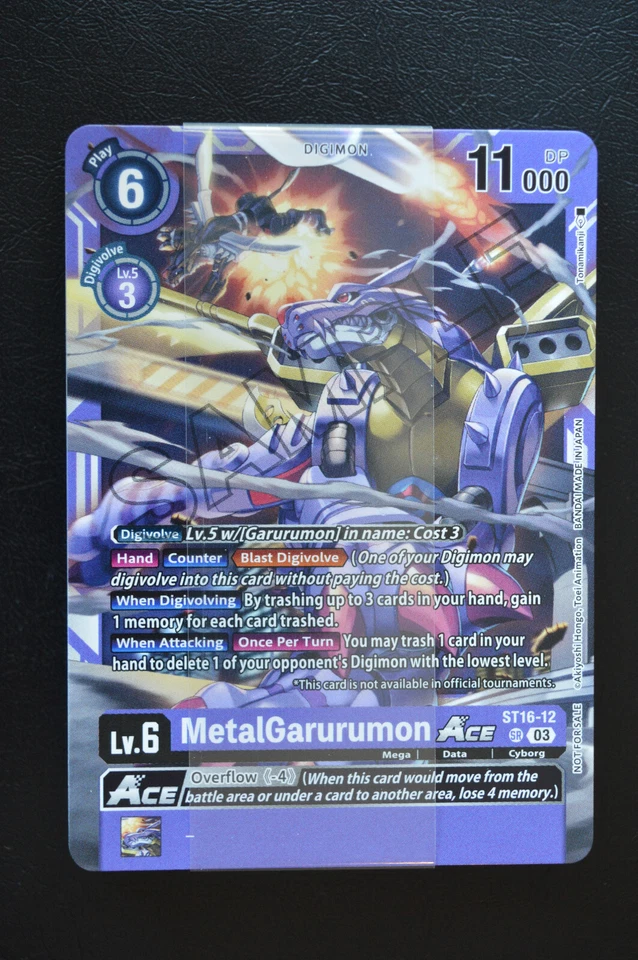 Digimon Card Game Demo Deck Set Sample Metal Garurumon Bandai CCG - Image 1 of 1