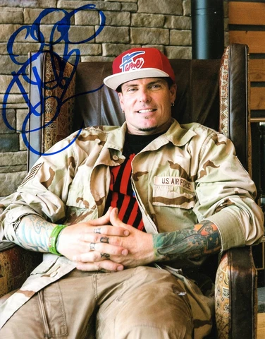 Singer Vanilla Ice Signed 8x10 Photo 4 COA Cover