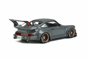 Porsche 911 RWB Body Kit Akiba Modellauto - grau 1/18 - Bild 1 von 5