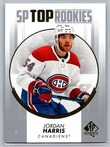 2022-23 SP Authentic #TR-16 Jordan Harris Top Rookies Montreal Canadiens - Picture 1 of 2