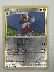 Pokemon TCG Karte Kampfstile Bisharp 104/163 Reverse Holo - Bild 1 von 1