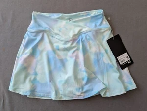 90 Degree by Reflex Youth Girls Athletic Skort M 10 Tie Dye Ice Green Mint Julep - Picture 1 of 5