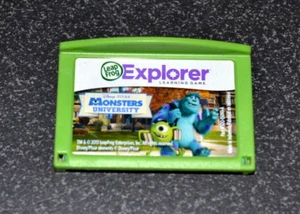 Monsters University LeapPad 2 3 GS XDi Ultra Leapster LeapFrog kid Learning Game - Picture 1 of 1