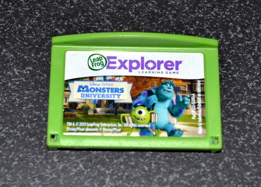 Monsters University LeapPad 2 3 GS XDi Ultra Leapster LeapFrog juego de aprendizaje para niños Foto 1 de 1
