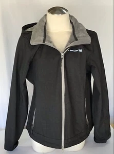 Womens XL Coat Free Country Faux Fur Lined Slate Grey Water Resistant, Zip Up. - Picture 1 of 11