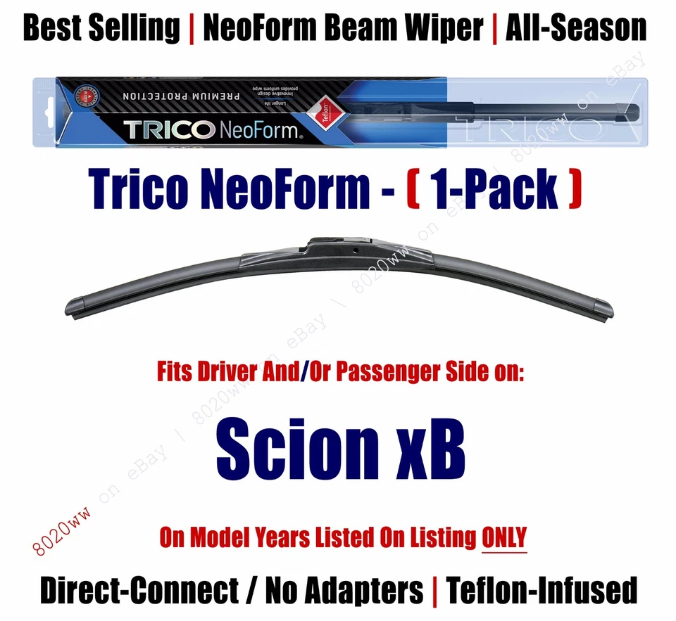 (Cantidad 1) Escobilla limpiaparabrisas Super Premium NeoForm para 2004-2006 Scion xB 16200 Foto 1 de 1