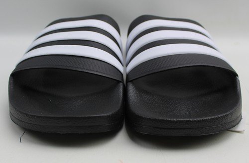 Scarpe da doccia Adidas Slides nere taglia 10 nuove GZ5922 senza scatola