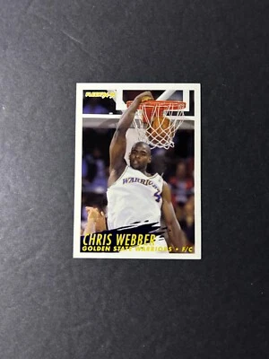 Chris Webber Basketball Cards - Rookie / Base / Insert - Buy 4+ Save 25% - Image 1 of 4