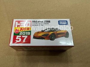 TOMICA 57 McLaren 720S 1/62 2018 DEC NEW TOMY - Picture 1 of 1