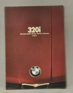 BMW 320i Prospekt 1977. Top Zustand - Bild 1 von 8