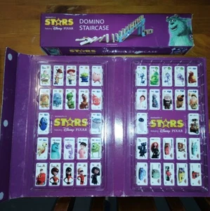 WOOLWORTHS DISNEY PIXAR DOMINOES COMPLETE SET OF 44 with STAIRCASE - Picture 1 of 2