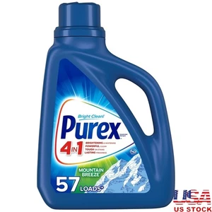 Mountain Breeze detersivo liquido per bucato 57 carichi sollevamento macchie pulizia luminosa nuovo - Foto 1 di 7