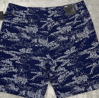 Pantalones Cortos Estampados de Golf Under Armour UA Storm Para Hombre 36 Rendimiento Elastizados Azul Nuevos con Etiquetas Foto 1 de 4