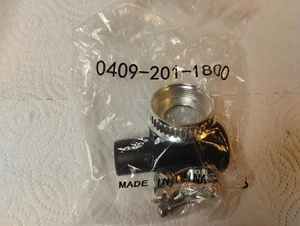TE Connectivity/ Deutsch Cable Clamp 0409-201-1800 Silver Automotive Connector - Picture 1 of 2