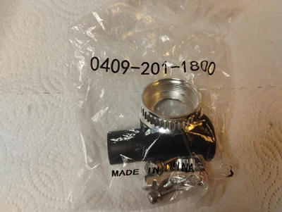 TE Connectivity/ Deutsch Cable Clamp 0409-201-1800 Silver Automotive Connector - Image 1 of 2