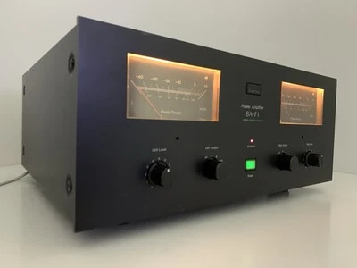SANSUI BA F1 Stereo Power Amplifier 2X 110 Watts RMS Vintage 1979 WORK Good Look - Image 1 of 4