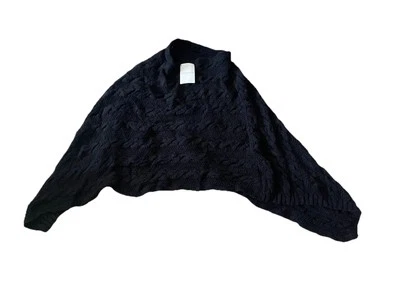 NUEVO Suéter Parkhurst Sobre Chal Poncho Estilo Talla Única-Negro Nuevo con Etiquetas Foto 1 de 4