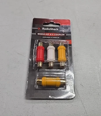 RadioShack 274-008 Modular A/V Coupler-RCA Phono or S-Video Cable Connector - Image 1 of 4
