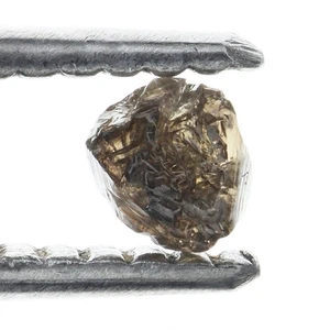 Octaedro Marrón Claro 3.88X3.42X3.35MM Natural Suelto 0.39 CARAT Diamante Áspero - Imagen 1 de 2