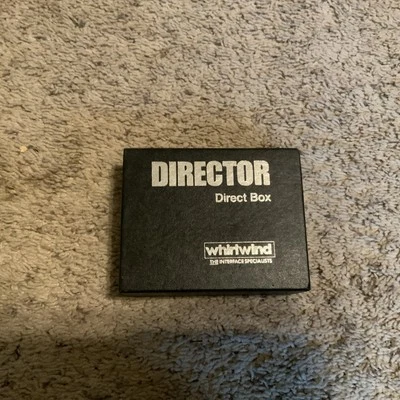 Pedal de efectos para guitarra WhirlWind usado DI/Caja directa Caja DI pasiva Envío gratuito Foto 1 de 4