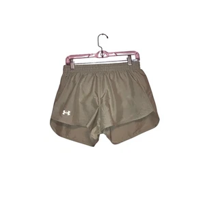 NWT Under Armour tan running shorts size small  - Picture 1 of 8