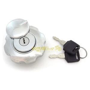 Metalltankdeckel Mit 2 Schlüsseln Durchmesser 70Mm Breite Der Flügel 47Mm - Picture 1 of 1