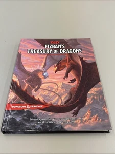 Fizban's Treasury of Dragons (Dungeon & Dragons Book) HARDCOVER – 2021 New - Picture 1 of 7