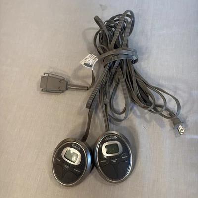 Controlador de manta eléctrico de doble control Sunbeam PAC-0521 estilo P85KQA 4 puntas Foto 1 de 4