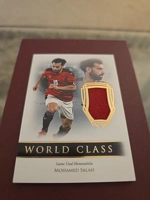 Futera Unique 2023 World Class Salah Patch Card 15/27 - Image 1 of 3