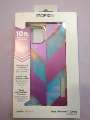 Incipio New 6.1" 2021 Dual Pro Platinum Phone Case for iPhone 13, *Fast Shipping - Изображение 1 из 4