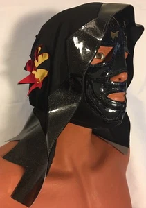 LA PARKA DEATH SKULL!! WRESTLING-LUCHADOR MASK!! AWESOME!! LA MUERTE!! HANDMADE - Picture 1 of 5