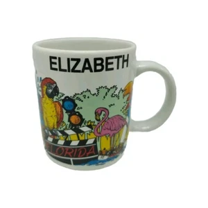 Taza de café Florida With The Name Elizabeth  - Imagen 1 de 8