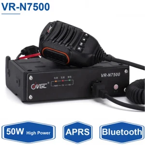 Radio Móvil VR-N7500 UHF VHF Doble Banda 50W Alta Potencia Bluetooth Walkie Talkie - Imagen 1 de 7